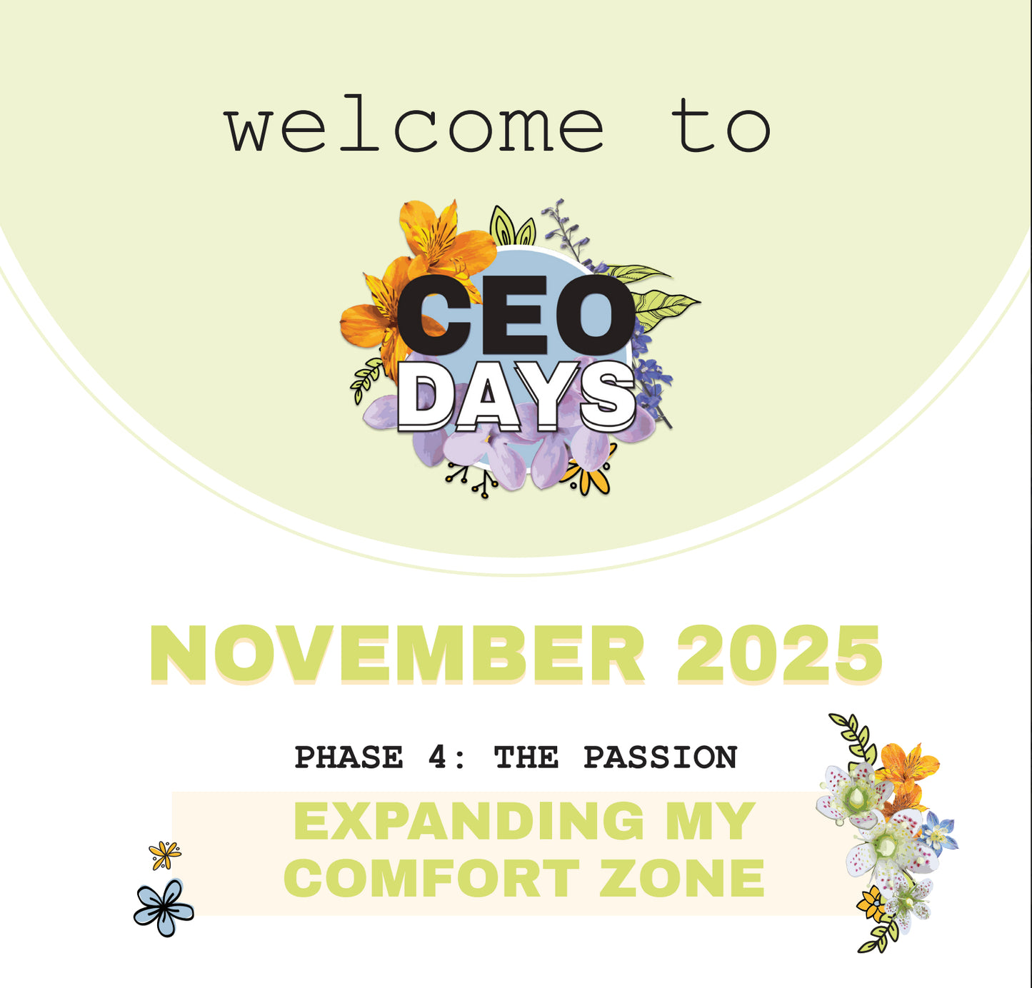 November's CEO Day™️: Expanding My Comfort Zone