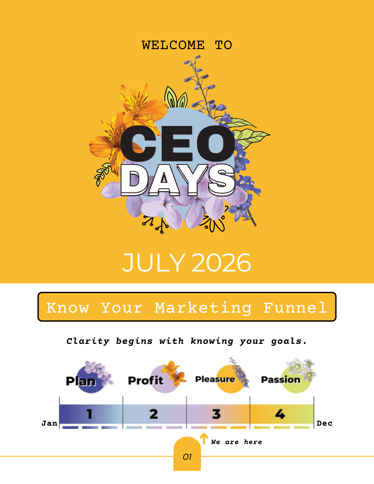 July CEO Days™️: Know Your Marketing