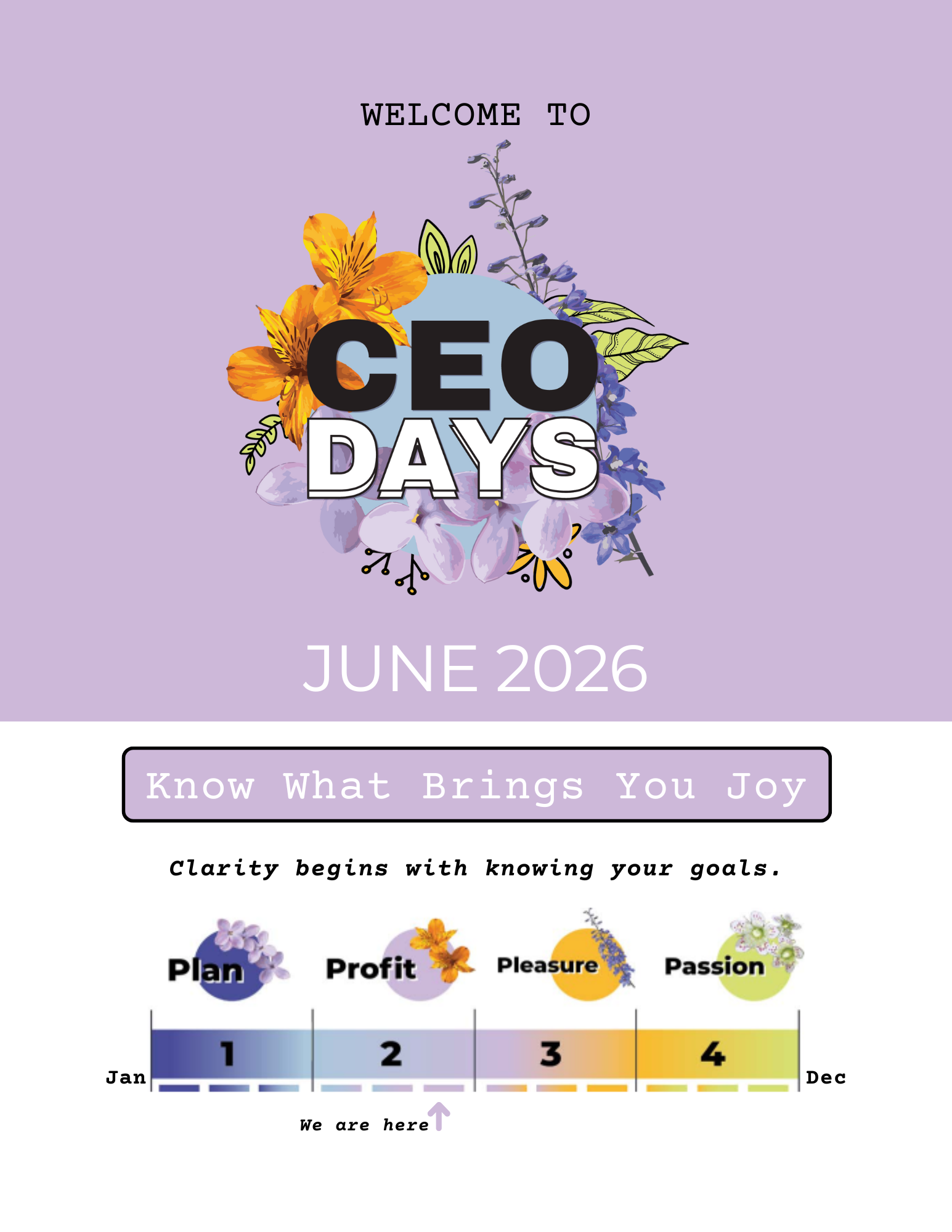 June CEO Days™️: Know Your Joy